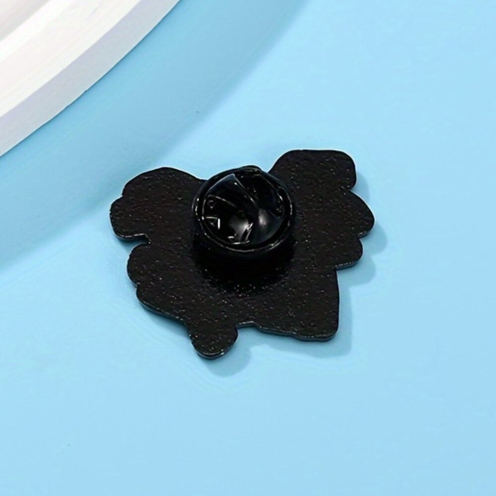 "DON'T TRIP” OIL DRIPPED ENAMEL PIN LAPEL PIN BROOCH NWT - Picture 6 of 6